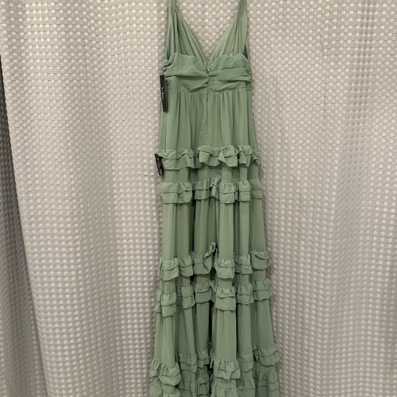Sage Green Maxi Dress - Picture 4 of 4